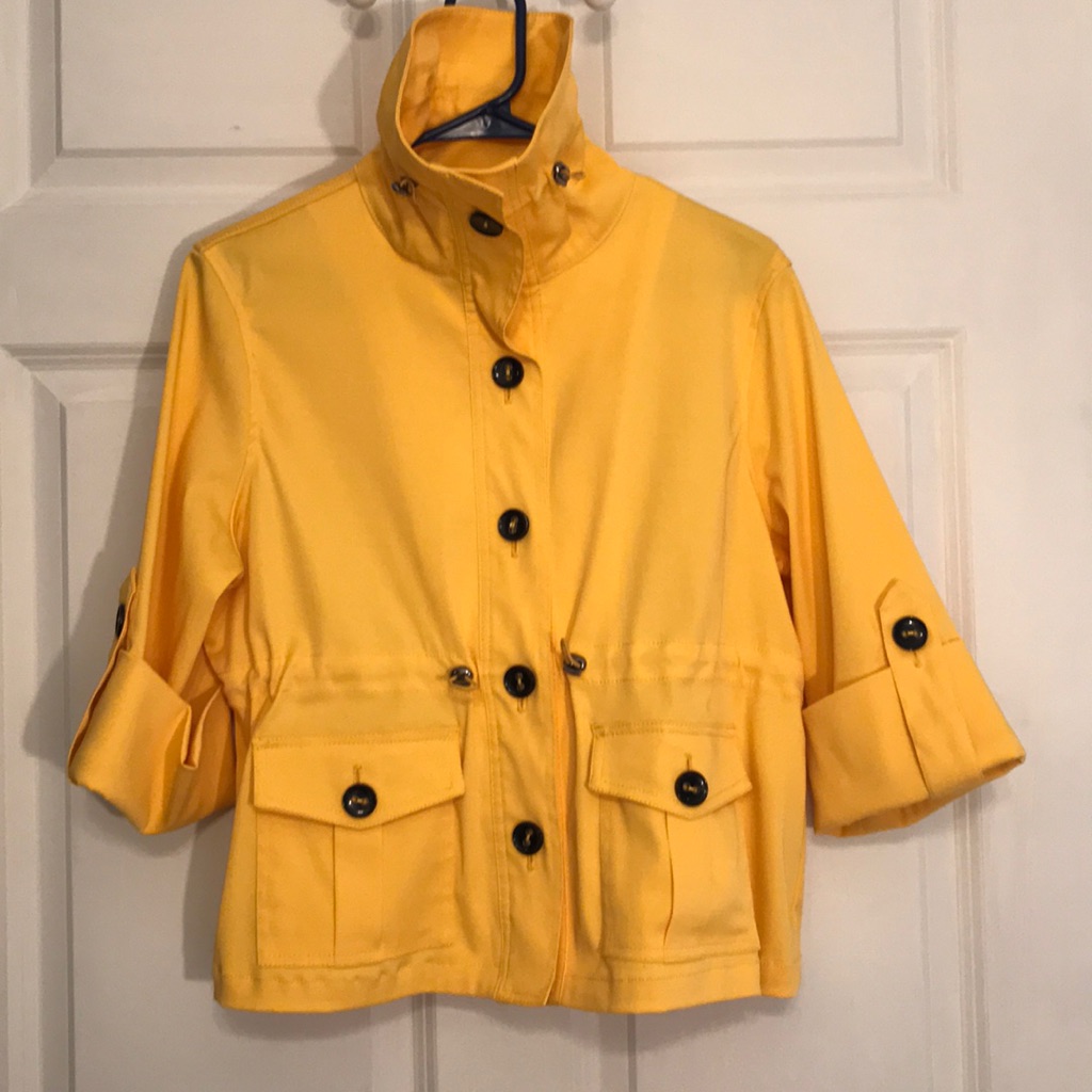Ruby Rd Yellow Jacket - Nwot -